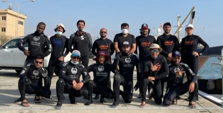 Dubai Police Divers join Fujairah Coral Reef Project